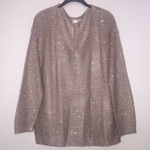BLVD Collection Sequined Sweater EUC